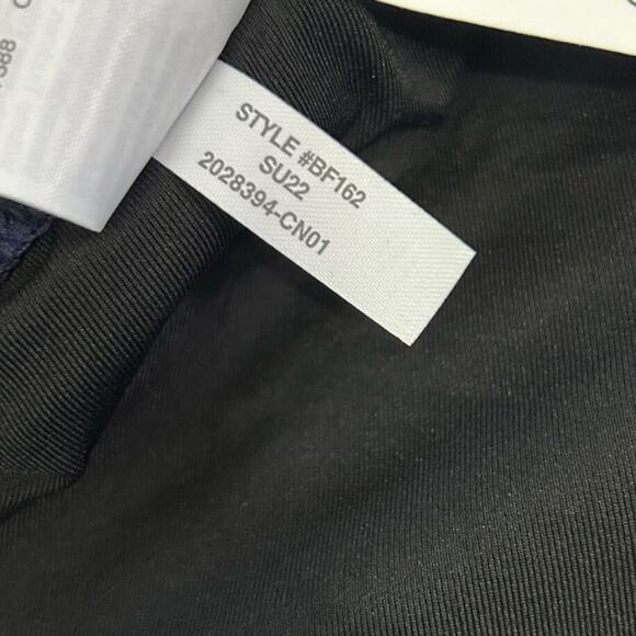 J. Crew Navy Blue Scoop Neck One-Piece Swimsuit Size 24 NWT – Plus Size - Picture 10 of 13